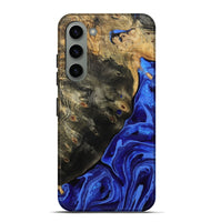 Galaxy S23 Plus Wood Live Edge Phone Case - Melvin (Blue, 802068)