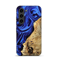 Galaxy S23 Wood Live Edge Phone Case - Karma (Blue, 802070)