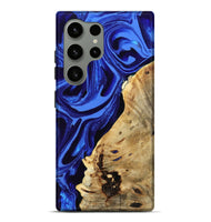 Galaxy S24 Ultra Wood Live Edge Phone Case - Karma (Blue, 802070)