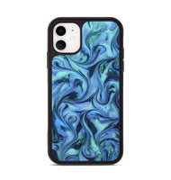 iPhone 11 ResinArt Phone Case - Jakayla (Blue, 802071)
