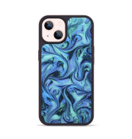 iPhone 14 ResinArt Phone Case - Jakayla (Blue, 802071)