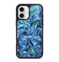 iPhone 16 Plus ResinArt Phone Case - Jakayla (Blue, 802071)