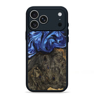 iPhone 17 Pro Max Wood Phone Case - Jess (Blue, 802072)
