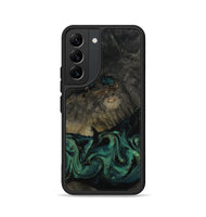 Galaxy S22 Wood Phone Case - Delaney (Green, 802076)