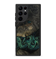 Galaxy S22 Ultra Wood Phone Case - Delaney (Green, 802076)