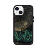 iPhone 13 Wood Phone Case - Delaney (Green, 802076)