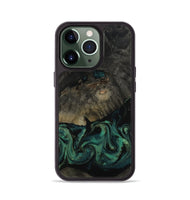 iPhone 13 Pro Wood Phone Case - Delaney (Green, 802076)