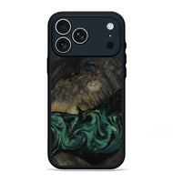 iPhone 17 Pro Max Wood Phone Case - Delaney (Green, 802076)