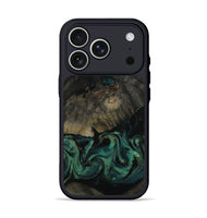 iPhone 17 Pro Wood Phone Case - Delaney (Green, 802076)