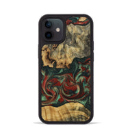 iPhone 12 Wood Phone Case - Oaklynn (Green, 802079)