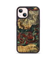 iPhone 14 Wood Phone Case - Oaklynn (Green, 802079)