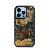 iPhone 14 Pro Wood Phone Case - Oaklynn (Green, 802079)