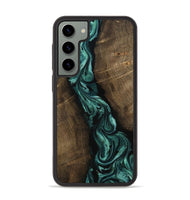 Galaxy S23 Plus Wood Phone Case - Bernice (Green, 802080)