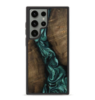 Galaxy S23 Ultra Wood Phone Case - Bernice (Green, 802080)