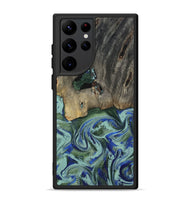 Galaxy S22 Ultra Wood Phone Case - Lawanda (Green, 802082)