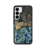 Galaxy S25 Wood Phone Case - Lawanda (Green, 802082)