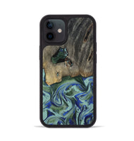 iPhone 12 Wood Phone Case - Lawanda (Green, 802082)
