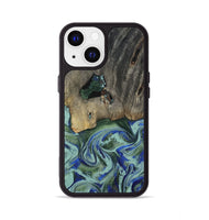 iPhone 13 Wood Phone Case - Lawanda (Green, 802082)