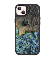iPhone 14 Plus Wood Phone Case - Lawanda (Green, 802082)