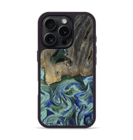iPhone 16 Pro Wood Phone Case - Lawanda (Green, 802082)