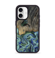 iPhone 17 Wood Phone Case - Lawanda (Green, 802082)