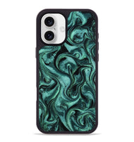 iPhone 16 Plus ResinArt Phone Case - Peter (Green, 802083)