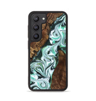 Galaxy S23 Wood Phone Case - Shirley (Green, 802084)