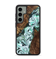 Galaxy S24 Plus Wood Phone Case - Shirley (Green, 802084)
