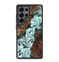 Galaxy S25 Ultra Wood Phone Case - Shirley (Green, 802084)