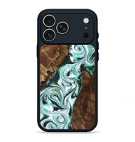 iPhone 17 Pro Max Wood Phone Case - Shirley (Green, 802084)