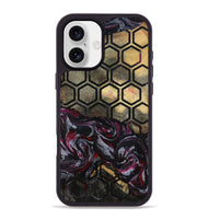 iPhone 16 Plus Wood Phone Case - Linsey (Pattern, 802087)