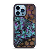 iPhone 14 Pro Max Wood Phone Case - Coleen (Pattern, 802089)