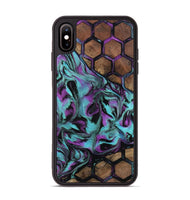 iPhone Xs Max Wood Phone Case - Coleen (Pattern, 802089)