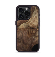 iPhone 15 Pro Wood Phone Case - Analia (Wood Burl, 802098)