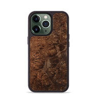iPhone 13 Pro Wood Phone Case - Kaysen (Wood Burl, 802100)