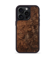 iPhone 15 Pro Wood Phone Case - Kaysen (Wood Burl, 802100)