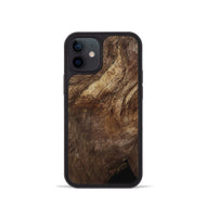 iPhone 12 mini Wood Phone Case - Corinne (Wood Burl, 802101)