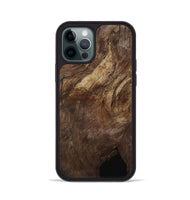 iPhone 12 Pro Wood Phone Case - Corinne (Wood Burl, 802101)