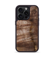 iPhone 15 Pro Wood Phone Case - Keagan (Wood Burl, 802102)
