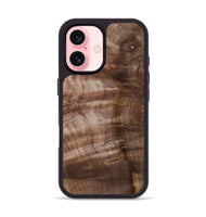 iPhone 16 Wood Phone Case - Keagan (Wood Burl, 802102)