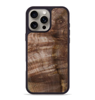 iPhone 16 Pro Max Wood Phone Case - Keagan (Wood Burl, 802102)