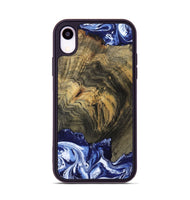 iPhone Xr Wood Phone Case - Lori (Blue, 802108)