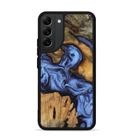 Galaxy S22 Plus Wood Phone Case - Jasmine (Blue, 802110)