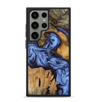 Galaxy S24 Ultra Wood Phone Case - Jasmine (Blue, 802110)