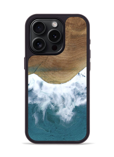 iPhone 15 Pro Wood Phone Case - Rheta (Coastal, 802129)