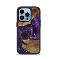 iPhone 14 Pro Wood Phone Case - Zaiden (Cosmos, 802148)