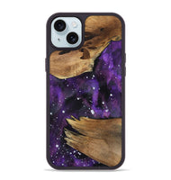 iPhone 15 Plus Wood Phone Case - Zaiden (Cosmos, 802148)