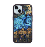 iPhone 15 Wood Phone Case - Mettie (Pattern, 802162)