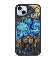 iPhone 15 Plus Wood Phone Case - Mettie (Pattern, 802162)