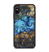 iPhone Xs Max Wood Phone Case - Mettie (Pattern, 802162)